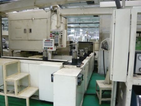 家庭用エアコン用コンプレッサ組立ライン 1
